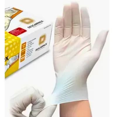 Luva Latex "G" Com Pó C/100 - Descarpack - 530401