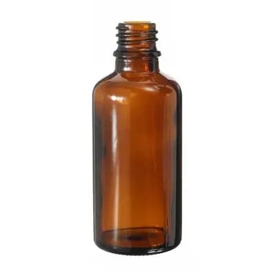 FRASCO DE VIDRO ÂMBAR R18 ALTO 20ML DELPOZZO