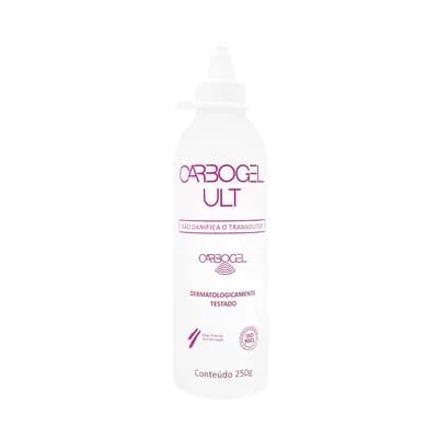 GEL CONDUTOR ULTRASSOM FRASCO 250G PARA AQUECEDOR CARBOGEL
