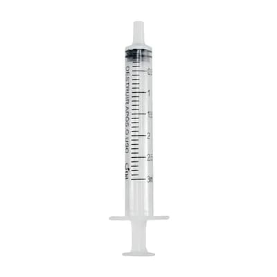 SERINGA HIPODÉRMICA ESTÉRIL LUER SLIP SEM AGULHA 3ML TKL