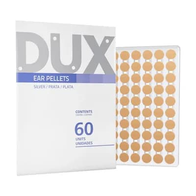 PONTO PRATA AURICULOTERAPIA ESPARADRAPO REDONDO 60UN DUX