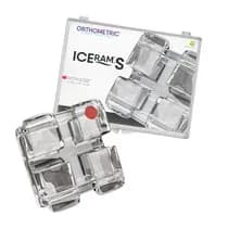 Kit Bráquete Cerâmico Iceram Safira Roth 022 - Orthometric