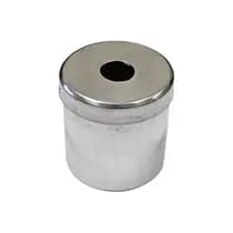 Porta Algodão Inox Servido Sem Mola - Lysanda