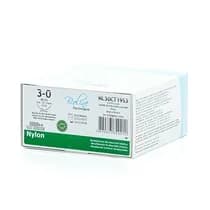 Fio Cirúrgico De Nylon Preto 3-0 Ag 3/8 1,9cm - Bioline Fios