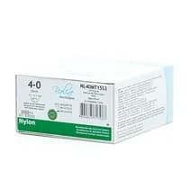 Fio Cirúrgico De Nylon Preto 4-0 Ag 1/2 1,5cm - Bioline Fios