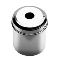 Porta Algodão Servido sem Mola Inox 08x10 cm - Fava