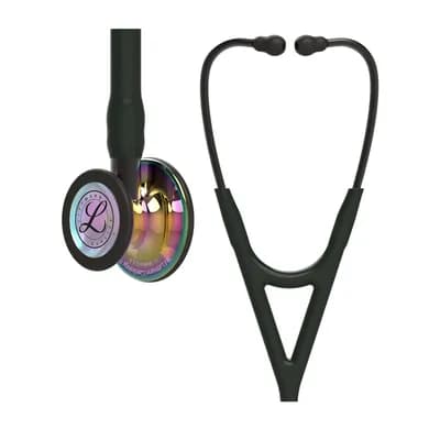 ESTETOSCÓPIO LITTMANN CARDIOLOGY IV 6240 PRETO E RAINBOW 3M