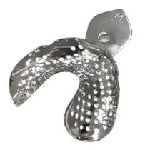 Moldeira Total Perfurada Adulto Inox Desdentado - Bio-Art