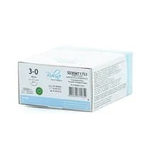 Fio Cirúrgico Seda Preto 3-0 1/2 Cor 1,7cm - Bioline Fios