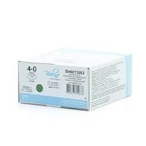 Fio Cirúrgico Seda Preto 4-0 3/8 Cor 2,0cm - Bioline Fios
