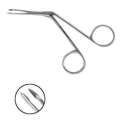 Pinça Hartman para Curativo Auricular - Corpo Estranho- ABC