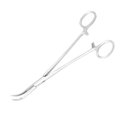 PINÇA HEMOSTÁTICA CIRÚRGICA MIXTER BABY EM AÇO INOX 16CM ABC