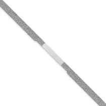 Tira de Lixa de Aço Diamond Serrilhada Verde 2,5mm Grossa - Microdont