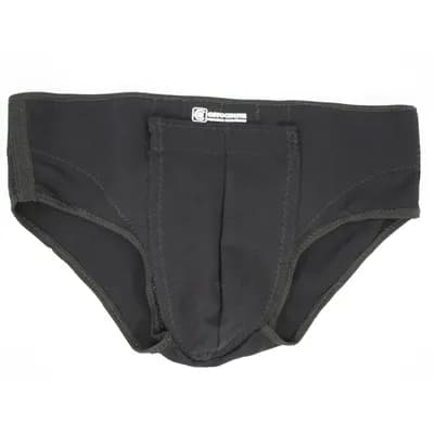 CUECA PARA HÉRNIA INGUINAL DUPLA M PRETA ORTOCENTER