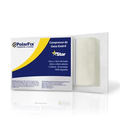 Compressa de Gaze Estéril Polar Fix