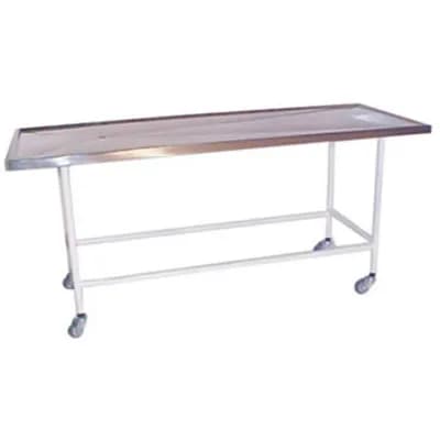 Carro para Transporte de Cadáver Inoxidável - 1,90M X 0,70M X 0,90M - Forçamédica