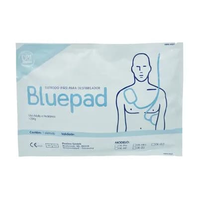 ELETRODO PARA DESFIBRILADOR PÁS MODELO DE-PH DBI MEDICAL