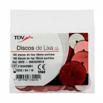 Disco de Lixa Sortido 16mm - TDV