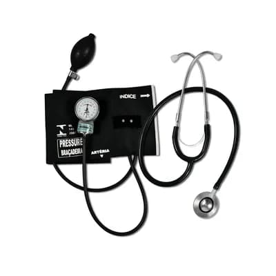 Kit Aparelho de Pressão NY Fecho Metal Adulto NTL Pressure