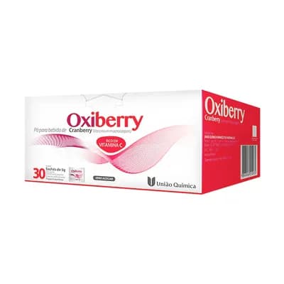 CRANBERRY SUPLEMENTO SACHÊ 5G 30UN OXIBERRY UNIÃO QUÍMICA