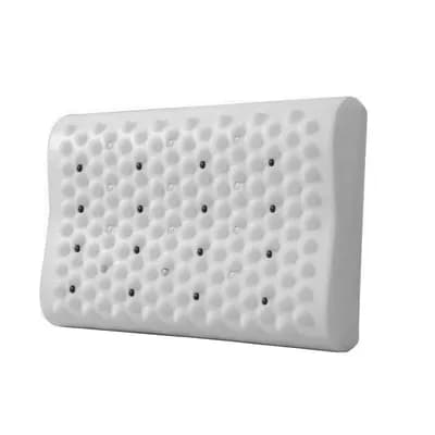 TRAVESSEIRO PONTOS MAGNETICO ANATÔMICO ESPUMA LÁTEX VIDAMAIS