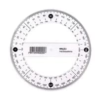 Transferidor 360 Graus Cristal - Waleu