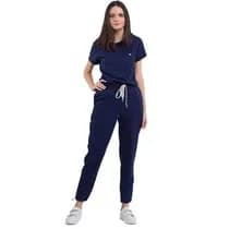 Scrub Feminino Impulse Azul Marinho - DRA. CHERIE