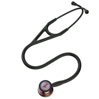ESTETOSCÓPIO LITTMANN CARDIOLOGY IV 6165 PRETO E RAINBOW 3M