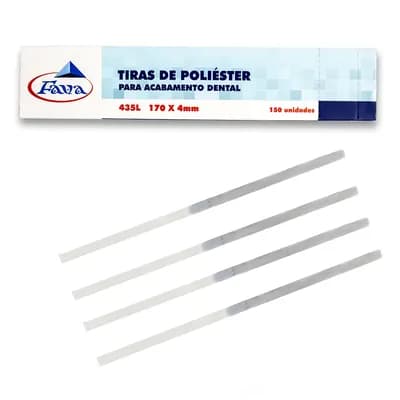 TIRA ABRASIVA DE POLIESTER FAVA COM 150 UN TAMANHO 170X4MM