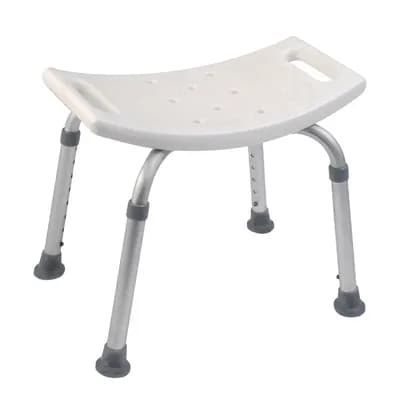 BANQUETA PARA BANHO COM REGULAGEM 80KG SEM ENCOSTO MOBIL