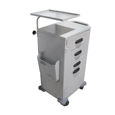 CARRO DE EMERGÊNCIA STANDARD COM 3 GAVETAS S-8624 MOVEISMED
