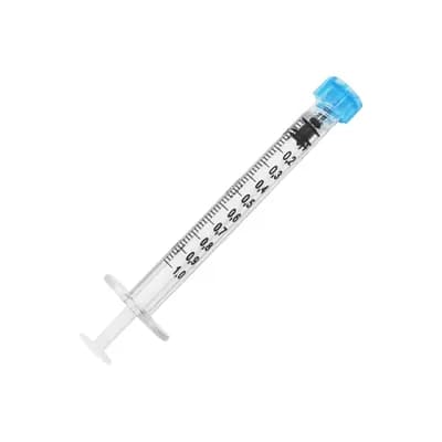 SERINGA DE CRISTAL LUER LOCK RESÍDUO ZERO S/ AGULHA 01ML SR
