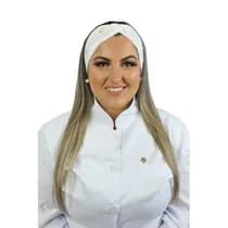 Touca Turbante Branco - Dana Jalecos Exclusivos