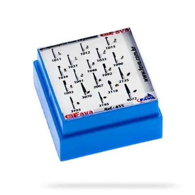 KIT N-APLICAÇÕES FAVA C/18 PONTAS EM BROQUEIRO PLÁSTICO