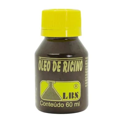 ÓLEO DE RÍCINO PARA HIDRATAÇÃO 60ML LBS