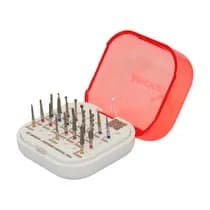 Kit Ponta Diamantada Invicta Prótese Parcial Fixa - American Burrs