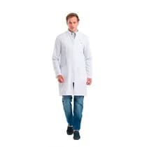 Jaleco Masculino Elegance Branco - Dra. Cherie