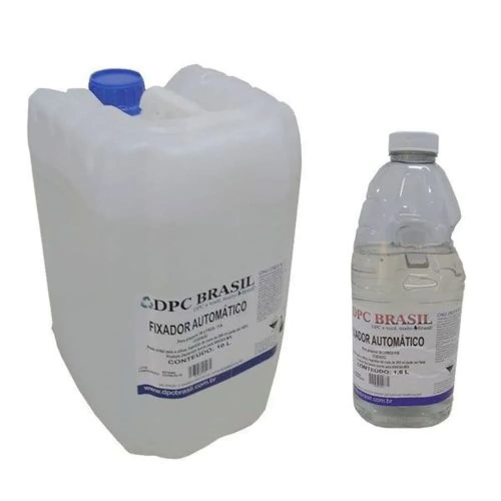 Fixador Automático para Raio X 38 Litros KIT - DPC Brasil