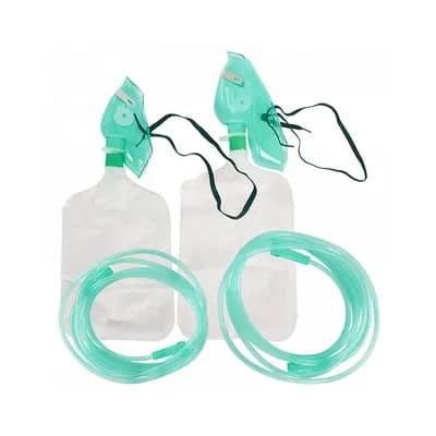 Máscara de Oxigênio de Alta Concentração com Balão Reservatório de 600ml, Pediátrico da Descarpack - Unidade