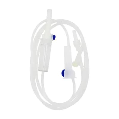 EQUIPO PARA INFUSÃO MACROGOTAS COMPLETO LUER LOCK 150CM MEDIX
