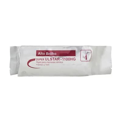 PAPEL IMPRIMIR ULTRASSOM ULSTAR-1100HG 110MMX18M DURICO