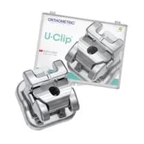 Kit Bráquete de Aço Autoligado U-Clip Roth 022 - Orthometric