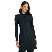Jaleco Feminino Isabella Preto - Dra. Cherie