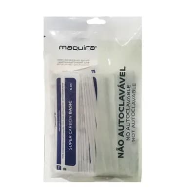 PAPEL CARBONO PARA ARTICULAÇÃO BASIC AZUL 12 FOLHAS MAQUIRA