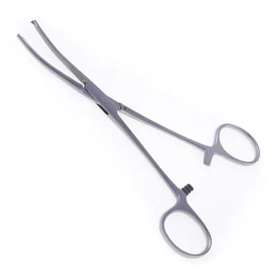 Pinça Kocher Curva 14 cm