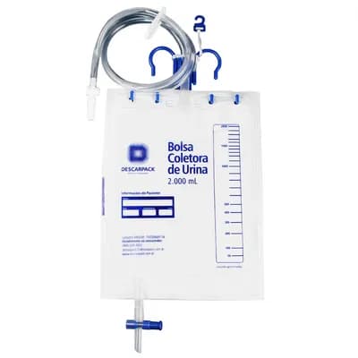 BOLSA COLETORA DE URINA 2L DESCARPACK