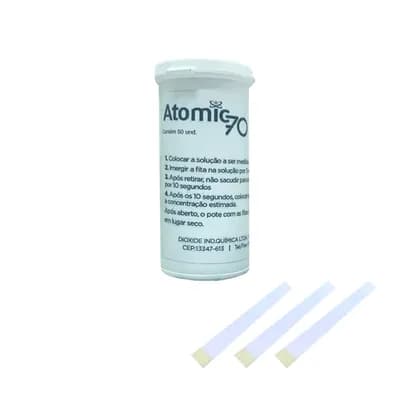 FITA TESTE DIOXIDO DE CLORO FRASCO COM 50UN DIOXIDE