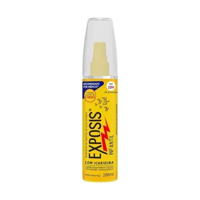 REPELENTE DE INSETOS INFANTIL COM ICARIDINA 100ML EXPOSIS