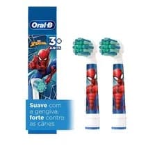 Refil Escova Eletrica Kids Spiderman 2un - Oral-B