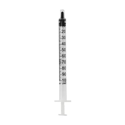 SERINGA INSULINA SLIP VOL 1ML SEM AGULHA C/100UN WILTEX